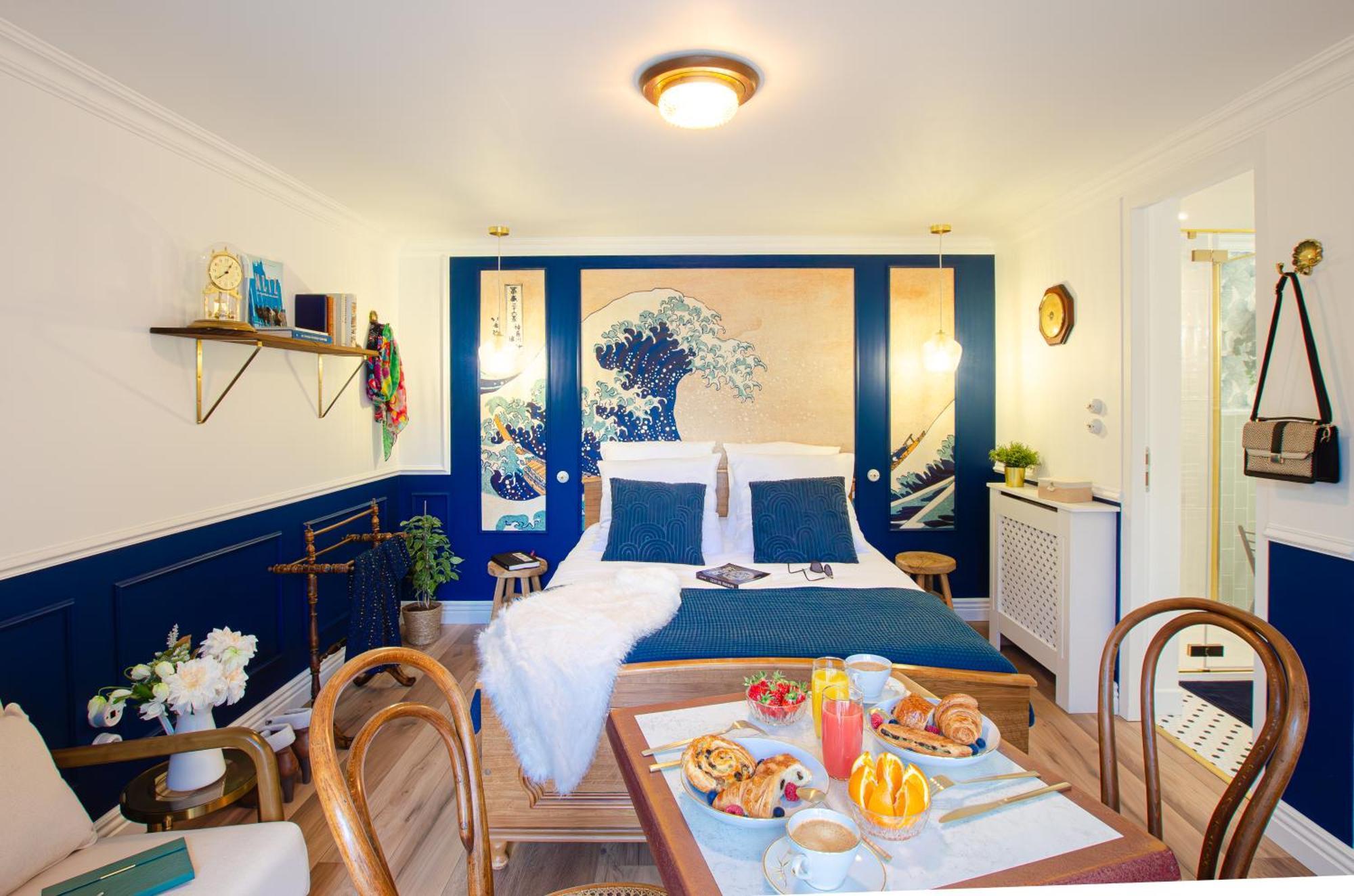 Apartamento The Great Wave, Avec Terrasse Et Stationnement Ban-Saint-Martin Exterior foto